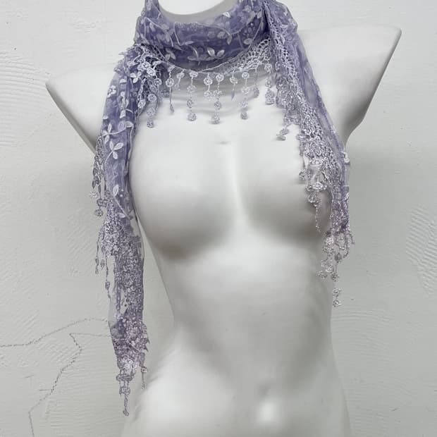 페어리 레이스 머플러 