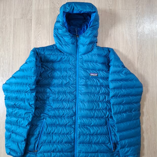 XL 파타고니아 다운스웨터 후디 후드 다운 패딩 블루