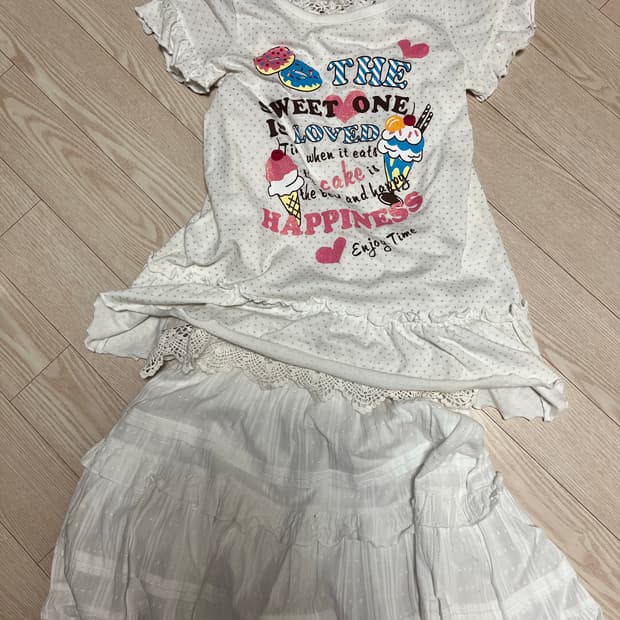 빈티지 키치 코디세트