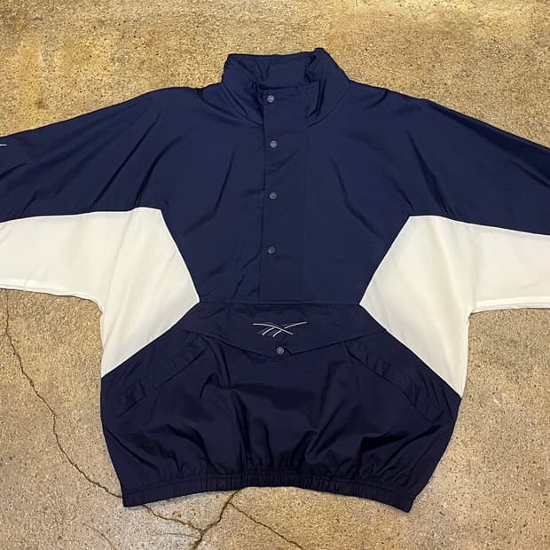 미국 빈티지 레어 리복 바람막이 아노락 풀오버