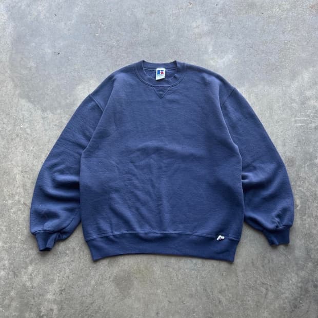 90s USA Russell Atheltic sweatshirt navy