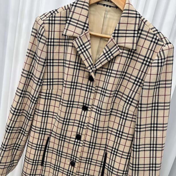 버버리 노버체크 정품 자켓