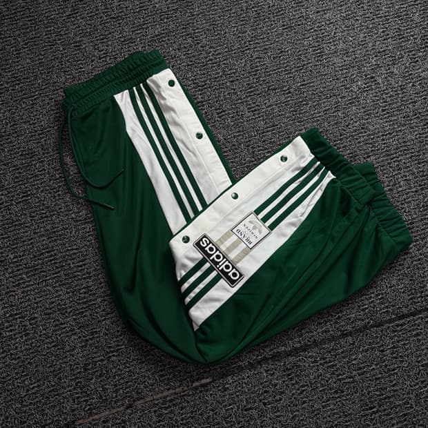 아디다스 아디브레이크 사이드 스냅버튼 와이드 트랙팬츠 1530