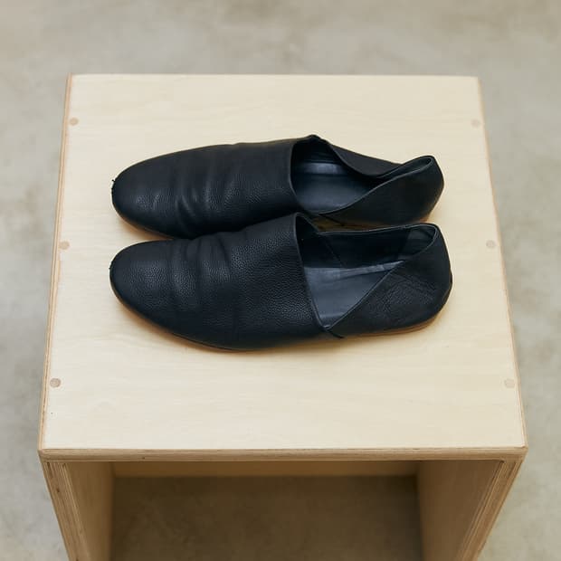 Leather Slip On