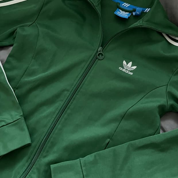 [95/M] 아디다스 유로파 TT 트랙탑 (그린) - 오리지널 핏
