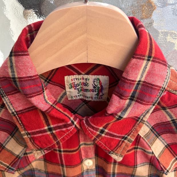 Hysteric Glamour check shirt