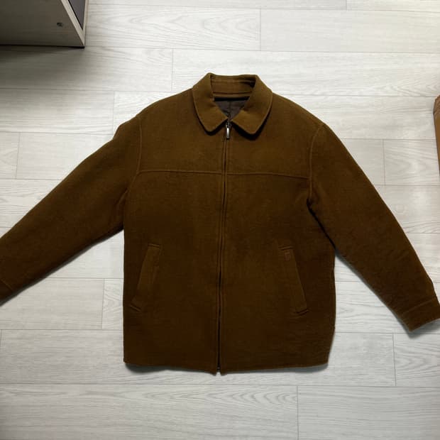 로가디스 브라운 울 자켓