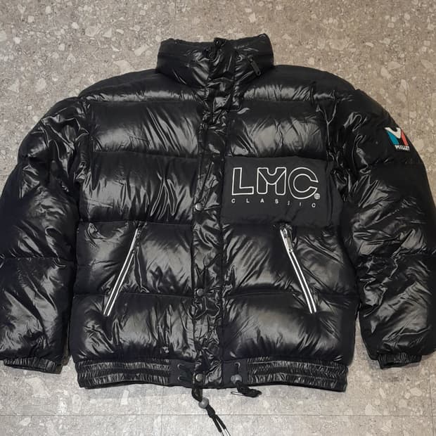 💥LMC X 밀레 덕다운 패딩 블랙 (S) 