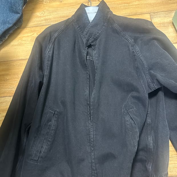 해칭룸 해링턴 데님 자켓 3사이즈