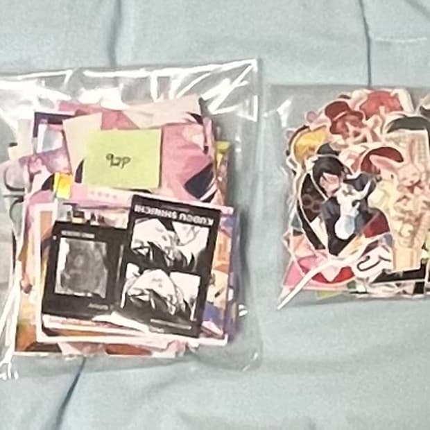 애니 랜덤 인컷+애니 도무송 세트