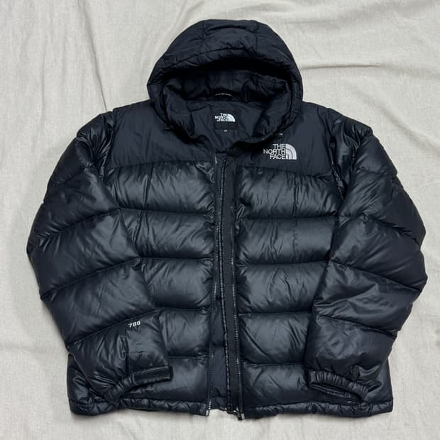 노스페이스 700 후드패딩 105