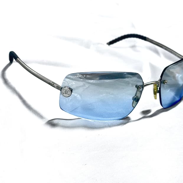 00‘s 샤넬 빈티지 무테 선글라스