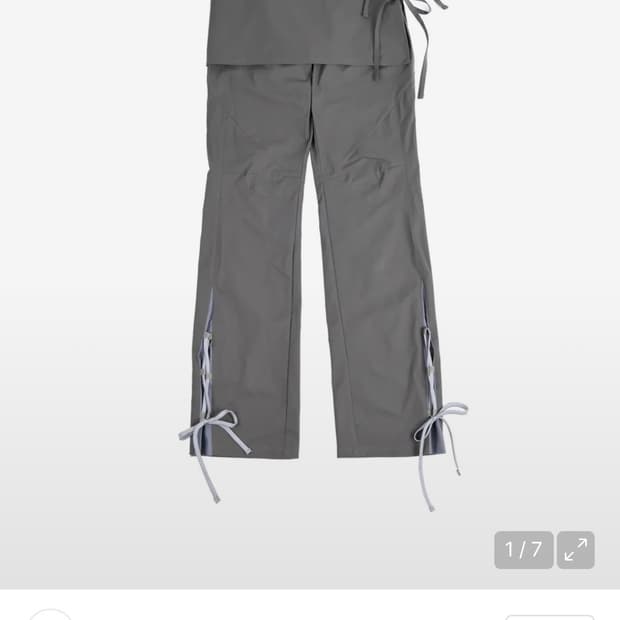 aeae Skirt Layered String Pants 스커트팬츠