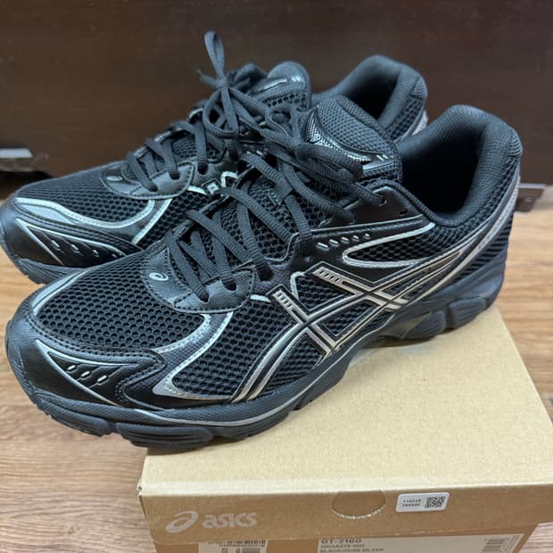 아식스 GT-2160 블랙 퓨어실버 290