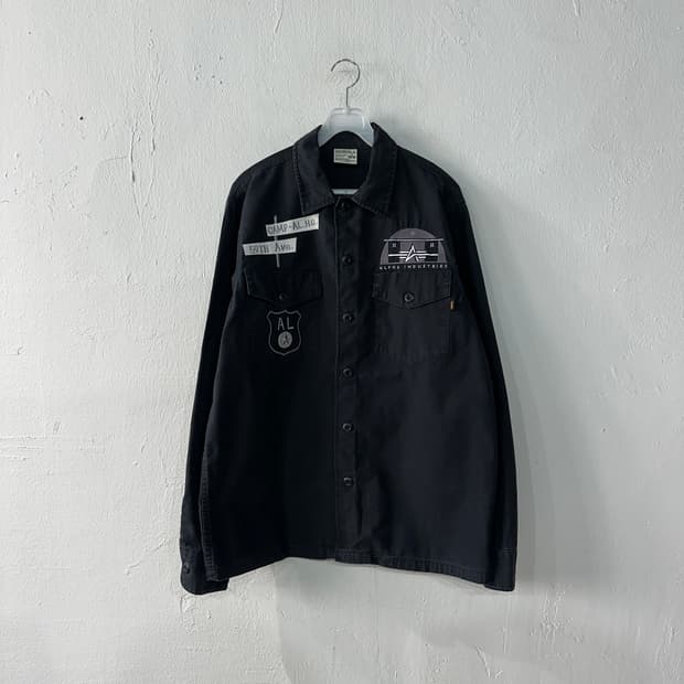 알파인더스트리 워크 셔츠 XL