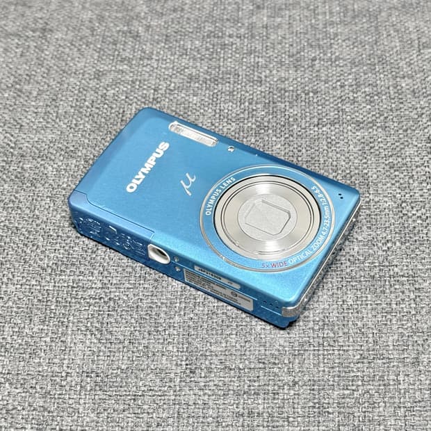 올림푸스 뮤 5010 라이트블루 빈티지디카
