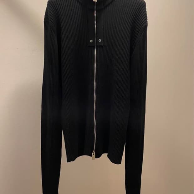 알릭스 립 드라이버 니트 집업 XL