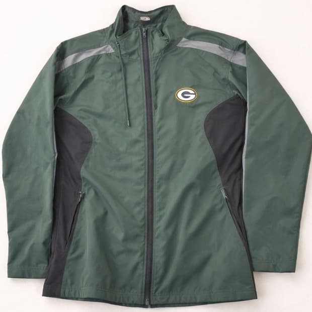 빈티지 그린베이 패커스 안티구아 바람막이 그린 블랙 XXL