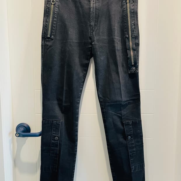 DIESEL STYLELAB ZIPPER DETAIL PANT