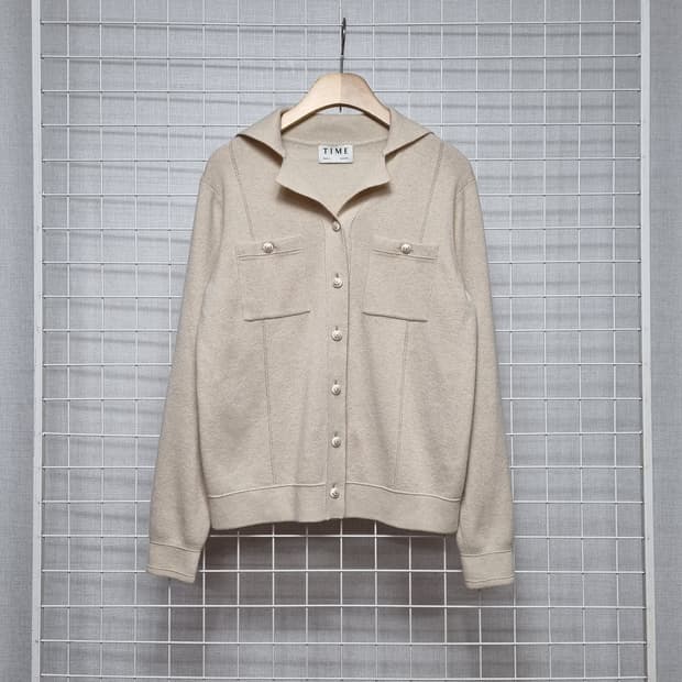 한섬 타임 캐시미어 100 니트가디건