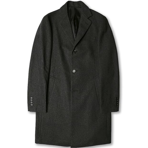 더 수트 컴퍼니 [The Suit Company] 차콜 울 싱글 코트