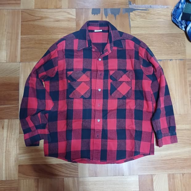 파이브 브라더스 체크셔츠 Made in USA