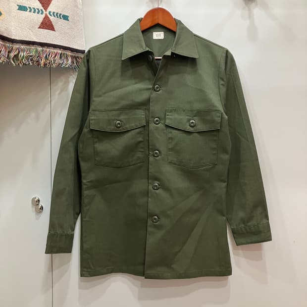 70s us army og 507 밀리터리 셔츠