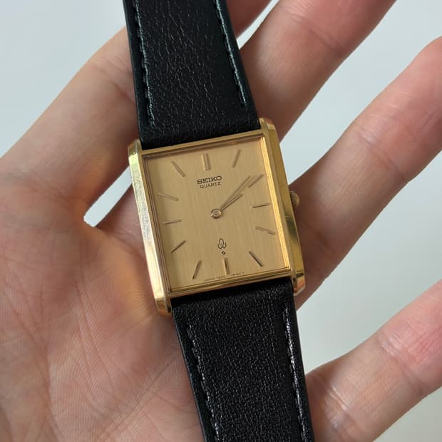 1980s Chariot Gold Tank Quartz