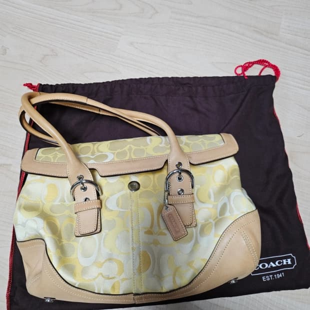 코치 핸드백 숄더백 빈티지