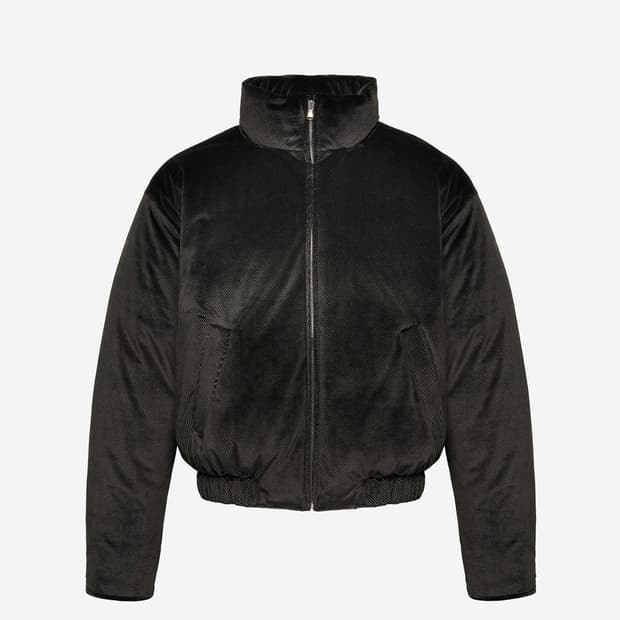 노이스 벨벳 구스다운 봄버 L