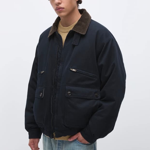 카키스 하버 다운 자켓 네이비 L 사이즈