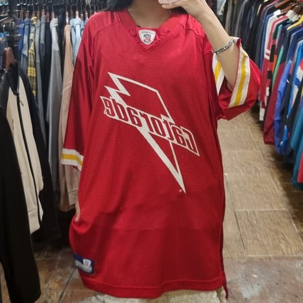 [Hi] NFL 풋볼 져지 반팔티 레드