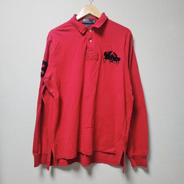 [XL] 폴로 랄프로렌 빅 포니 롱 슬리브 긴팔 카라티