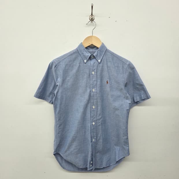 폴로 랄프로렌 반팔 셔츠 블루 여L