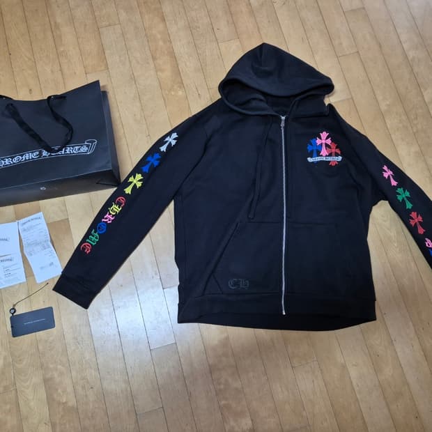 [L] 크롬하츠 세메터리 멀티 신형 후드집업