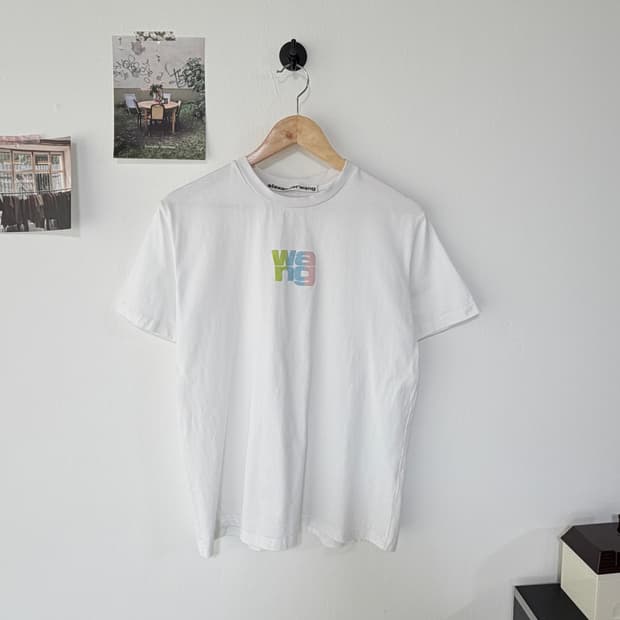 [L] 알렉산더왕 스펠아웃 티셔츠