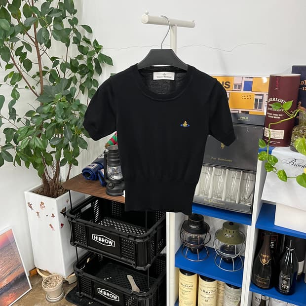 비비안웨스트우드 베아 반팔 니트 XS