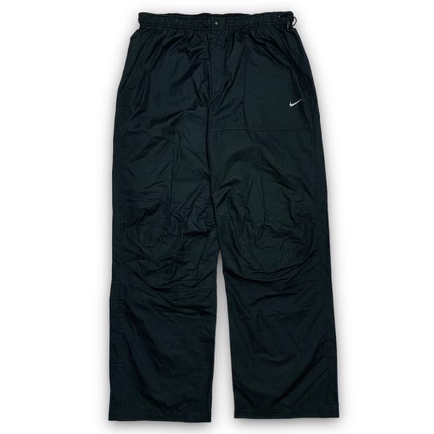 나이키 04s 나일론 블랙 통 트랙 팬츠