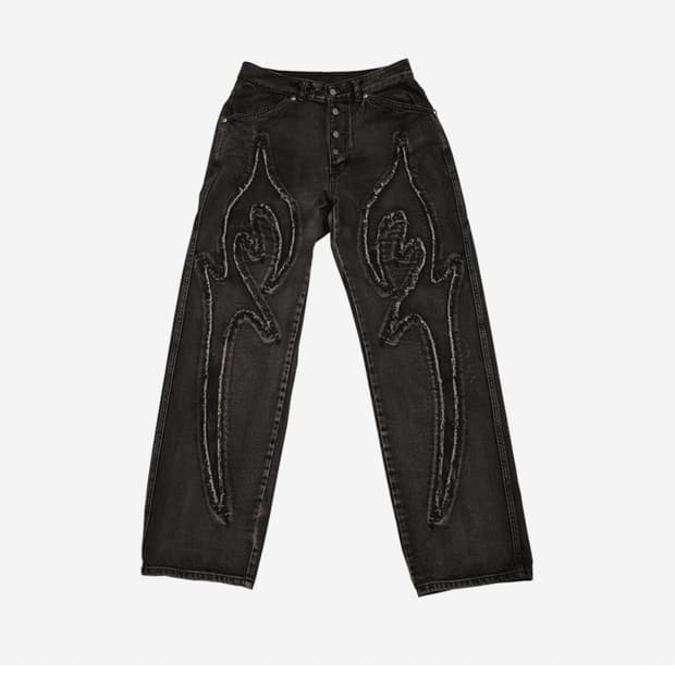 떠그클럽 트라이벌 팬츠 [Denim Tribal Pants]