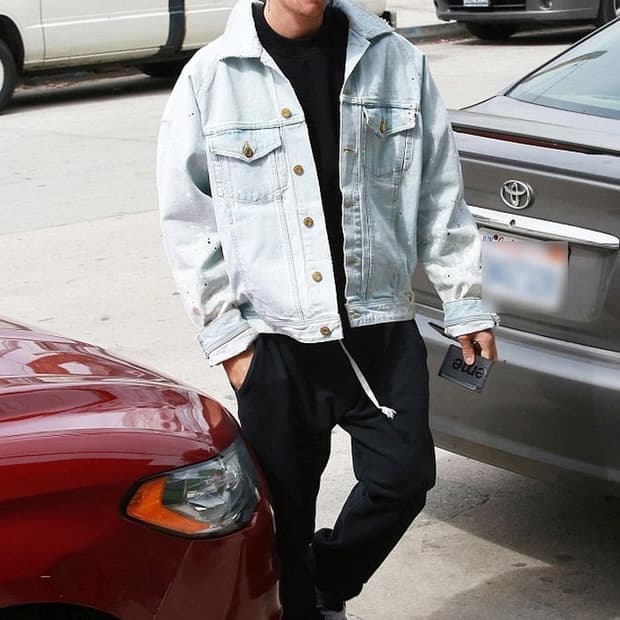 (저스틴비버,박서준)피어오브갓 5th collection 데님 트러커 M