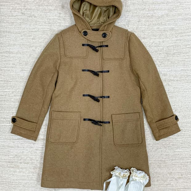 Camel Duffle Coat