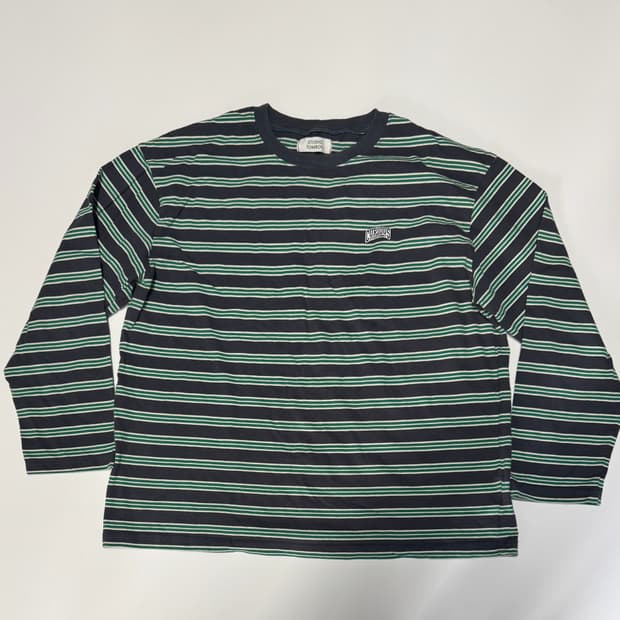 여성 스튜디오톰보이 24년도 스트라이프 티셔츠