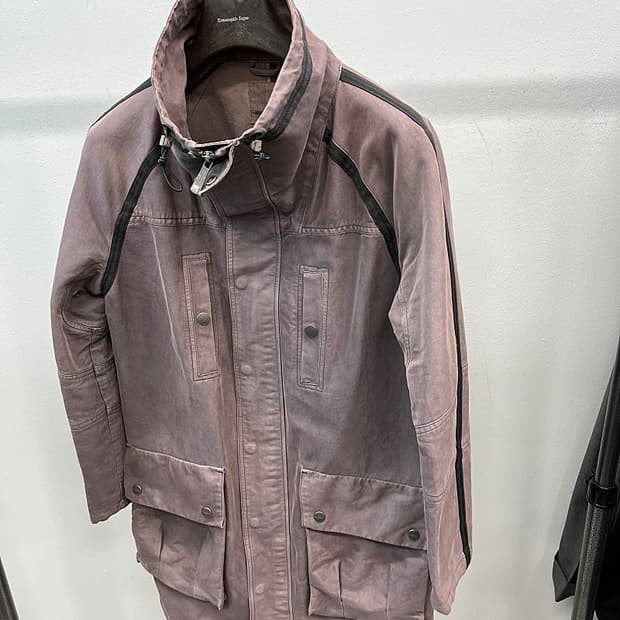 95) 디젤 빈티지워싱 야상코트 