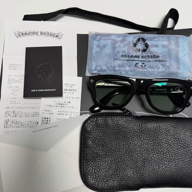 크롬하츠 안경 트리티츠어게인 TRITITSAGAIN