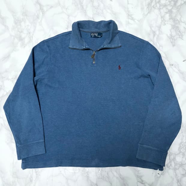 폴로 랄프로렌 반집업 니트 남성용