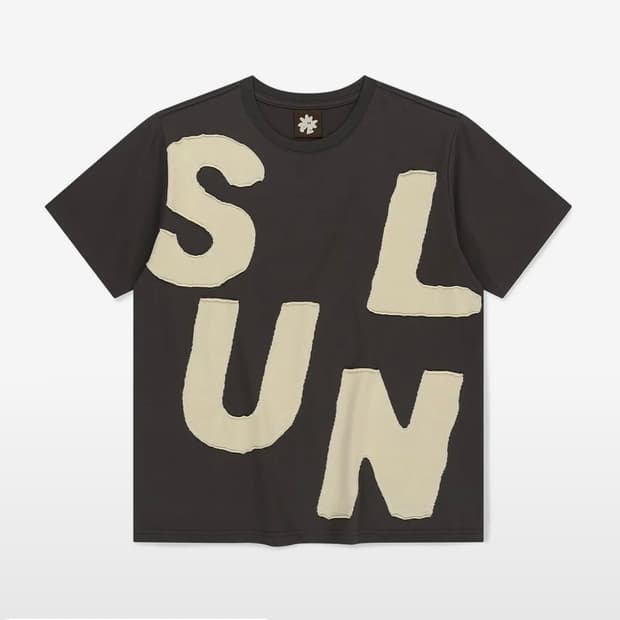 썬러브 capital tee charcoal