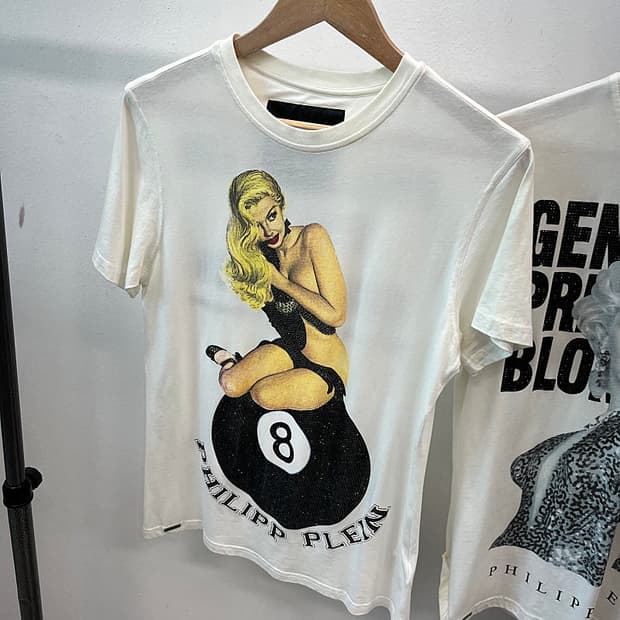 95) 필립플레인 스와브로스치 반팔 