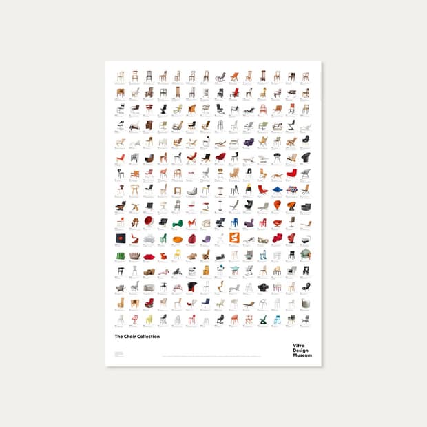 비트라 체어콜렉션 포스터