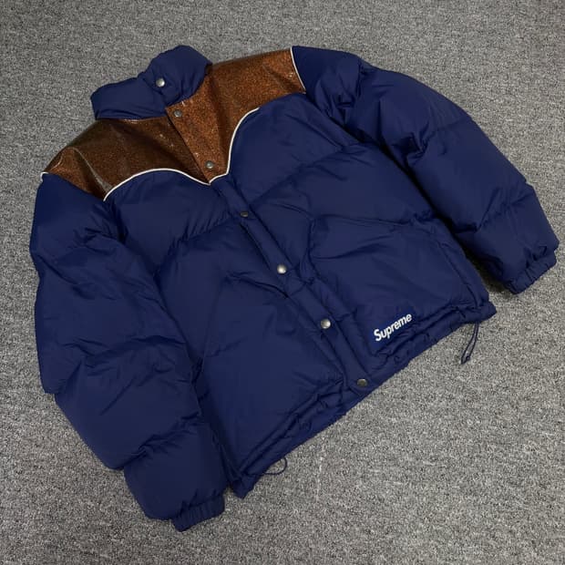 슈프림 요크 다운 패딩 자켓