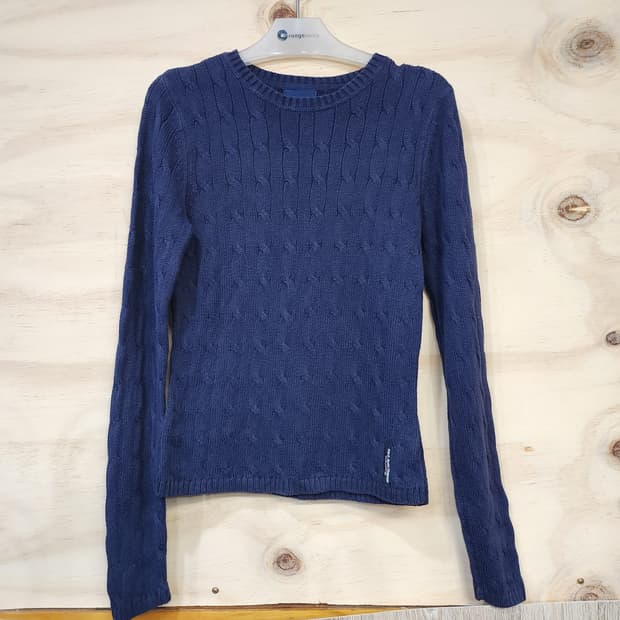 166) 폴로 POLO JEANS 꽈배기 니트